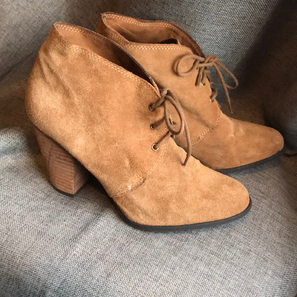 BCBG Suede Booties
